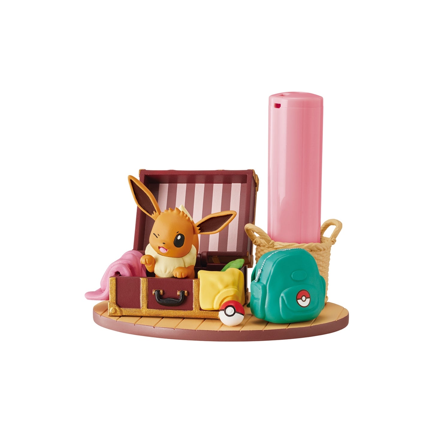 Pokemon Re-Ment DesQ Relaxing Home! Collection Figur (6 stk)