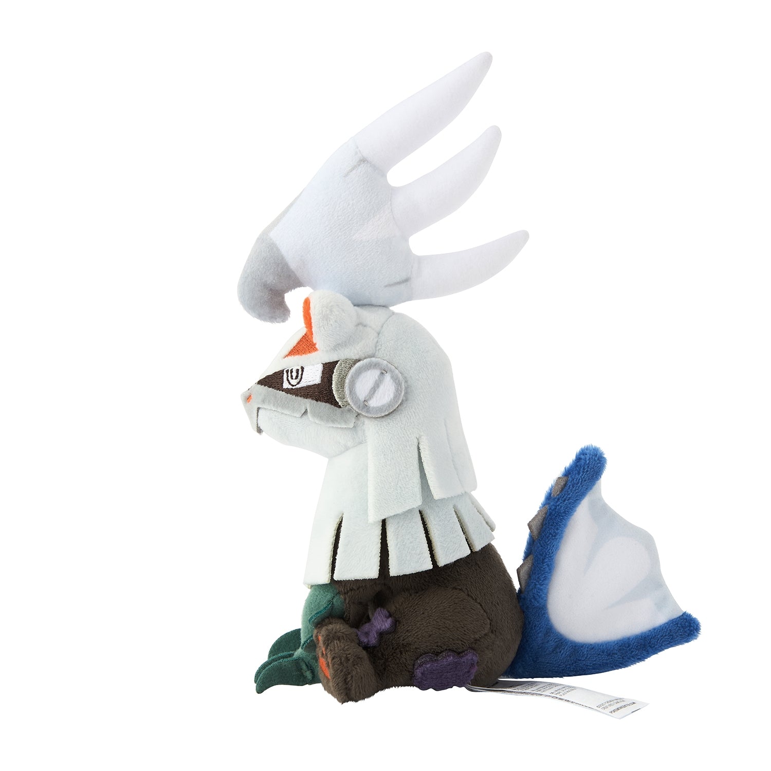 Silvally (Type: Normal) Fit Plush fra Pokemon Center Japan, sett fra siden