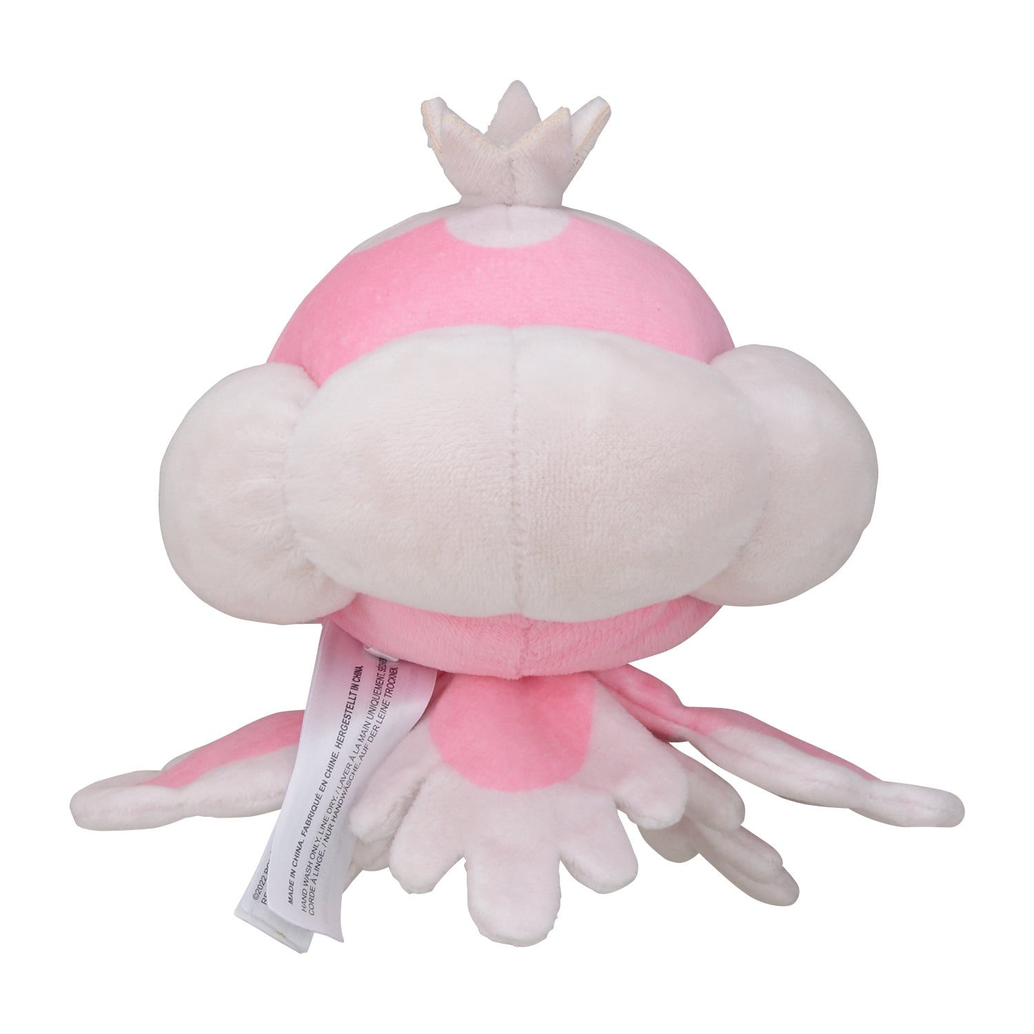Jellicent (Female) Fit Plush fra Pokemon Center Japan, sett bakfra