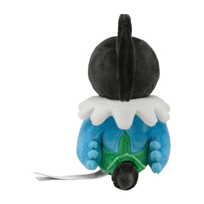 Chatot Fit Plush fra Pokemon Center Japan, sett bakfra