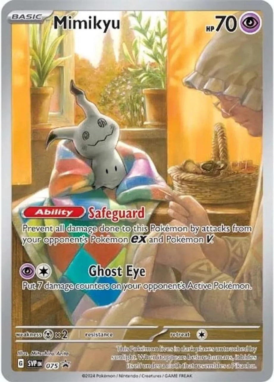 Pokemon Mimikyu SVP-075 Promo