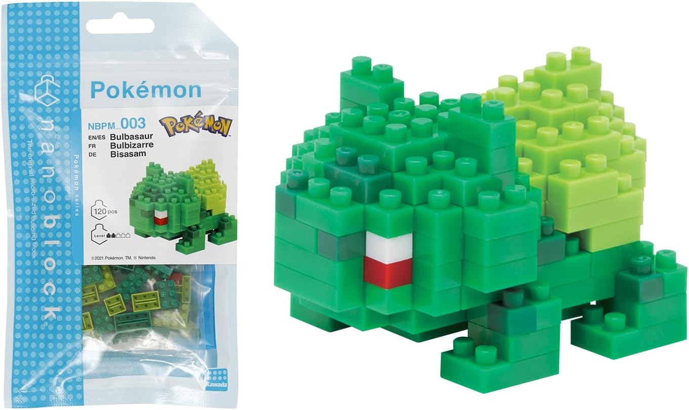 Pokemon Nanoblock Bulbasaur Figur