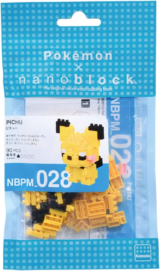 Pokemon Nanoblock Pichu Figur