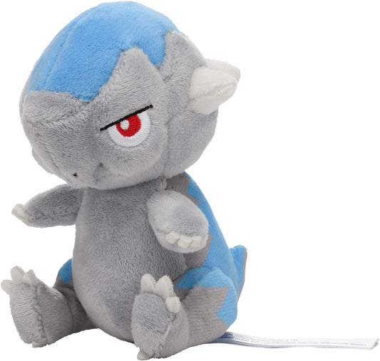 Pokemon Center Japan Original Cranidos Plush - skråstilt fra siden