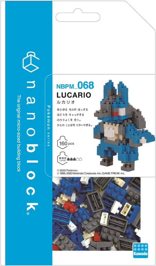 Pokemon Nanoblock Lucario Figur