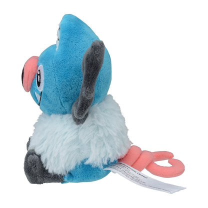 Swoobat Fit Plush fra Pokemon Center Japan, sett fra siden