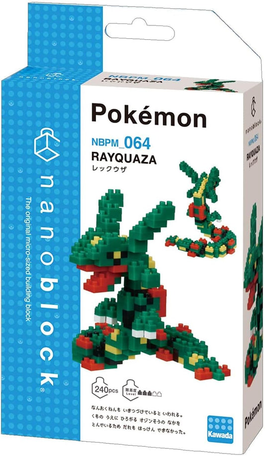Pokemon Nanoblock Rayquaza Figur