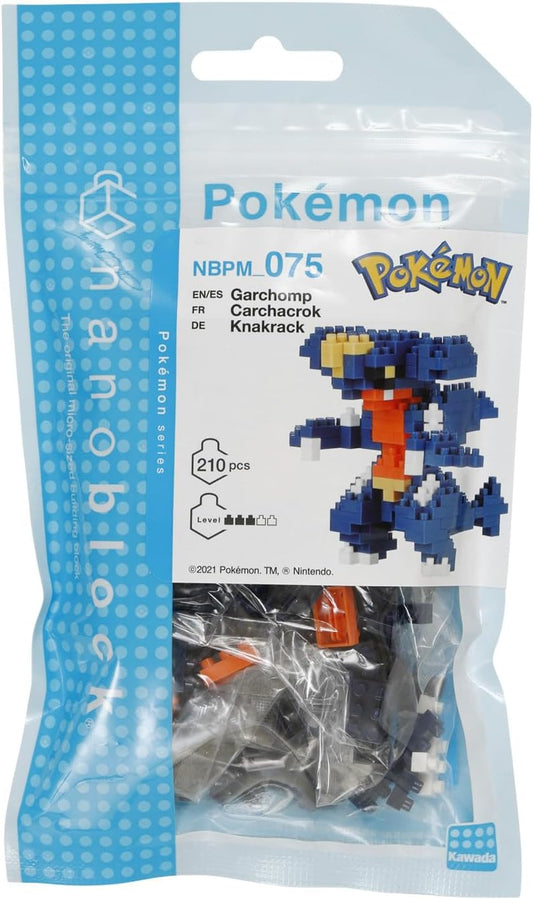 Pokemon Nanoblock Garchomp Figur