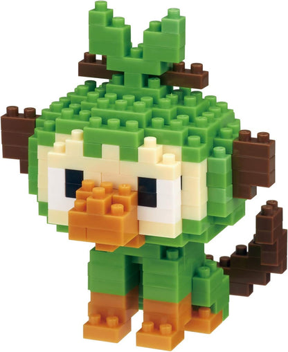 Pokemon Nanoblock Grookey Figur