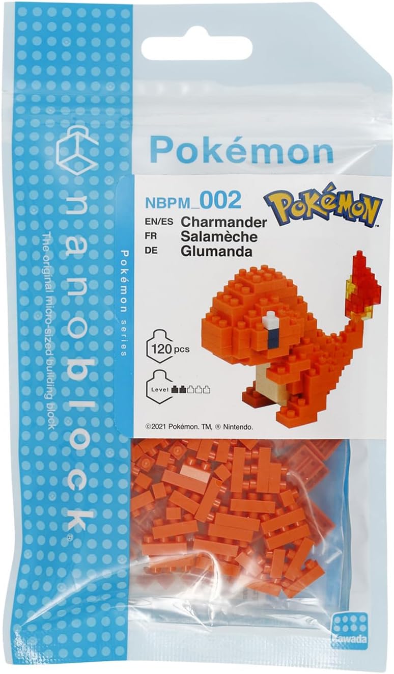 Pokemon Nanoblock Charmander Figur