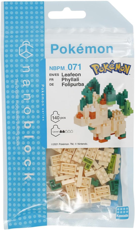Pokemon Nanoblock Leafeon Figur