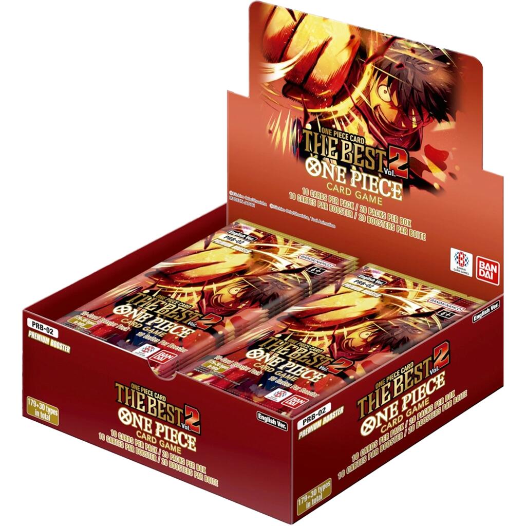 One Piece PRB02 "The Best Vol. 2" Premium Booster Box