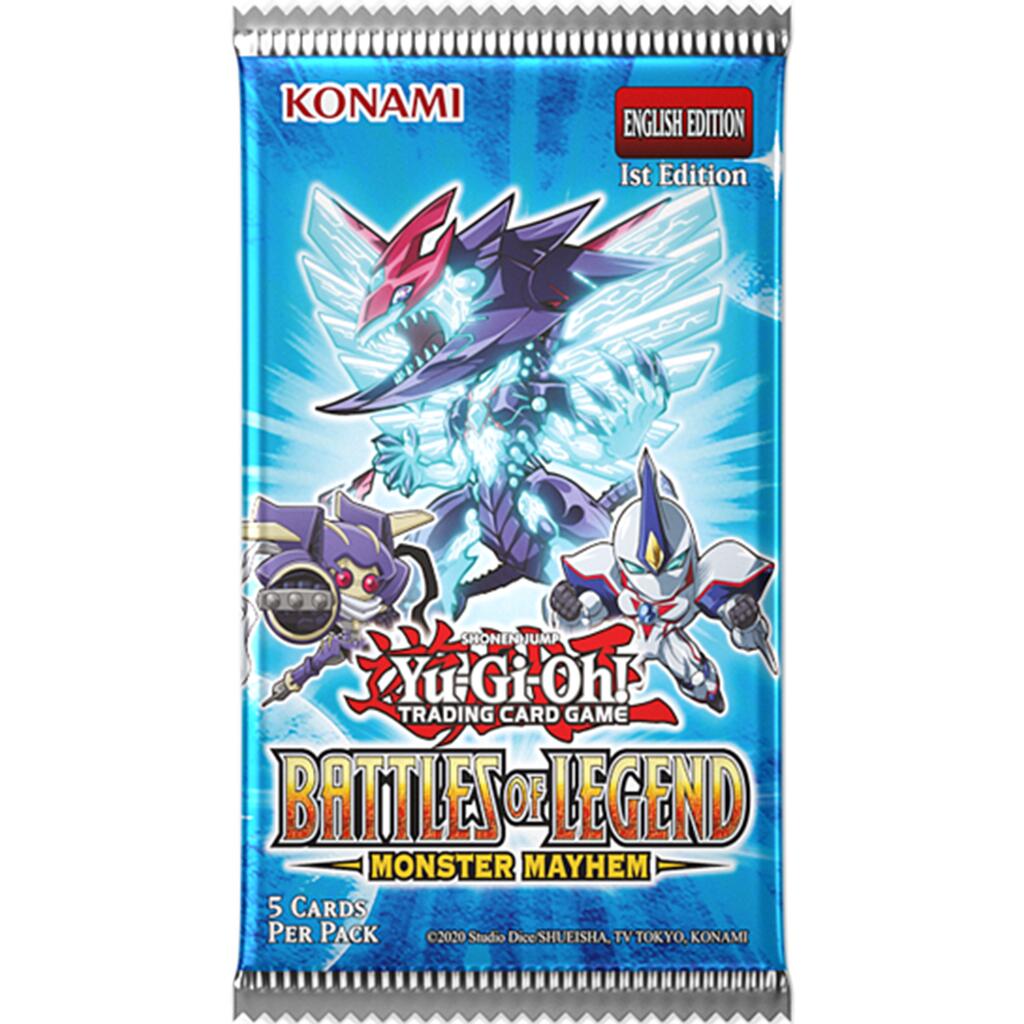 Yu-Gi-Oh! Battles of Legend: Monster Mayhem Booster Pakke