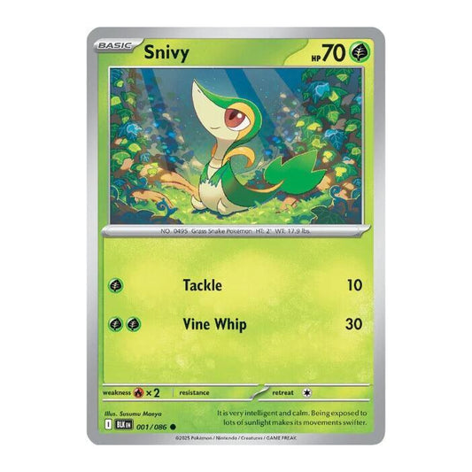 Pokemon Snivy 001/086 Foil Promo