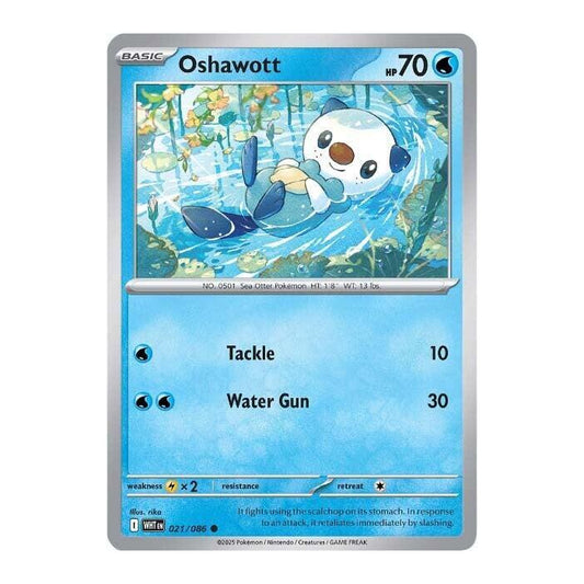 Pokemon Oshawott 021/086 Foil Promo