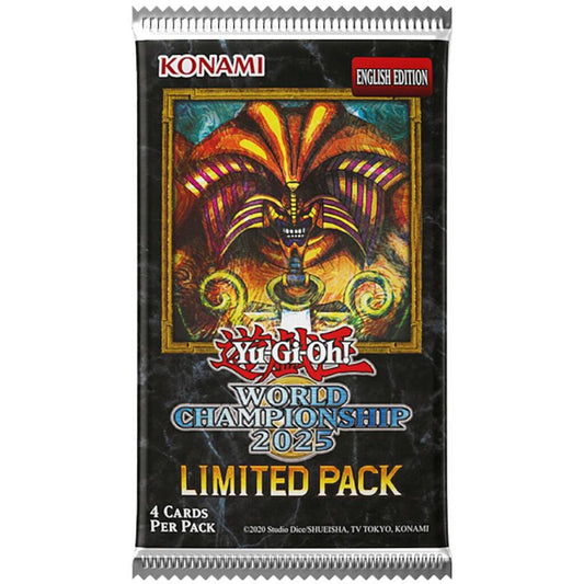 Yu-Gi-Oh! Limited Pack World Championship 2025 Booster Pakke