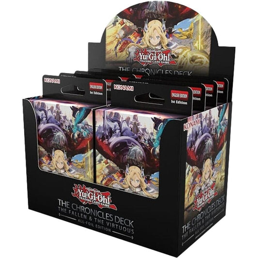 Yu-Gi-Oh! The Chronicles Deck: The Fallen & The Virtous Display (8 stk)