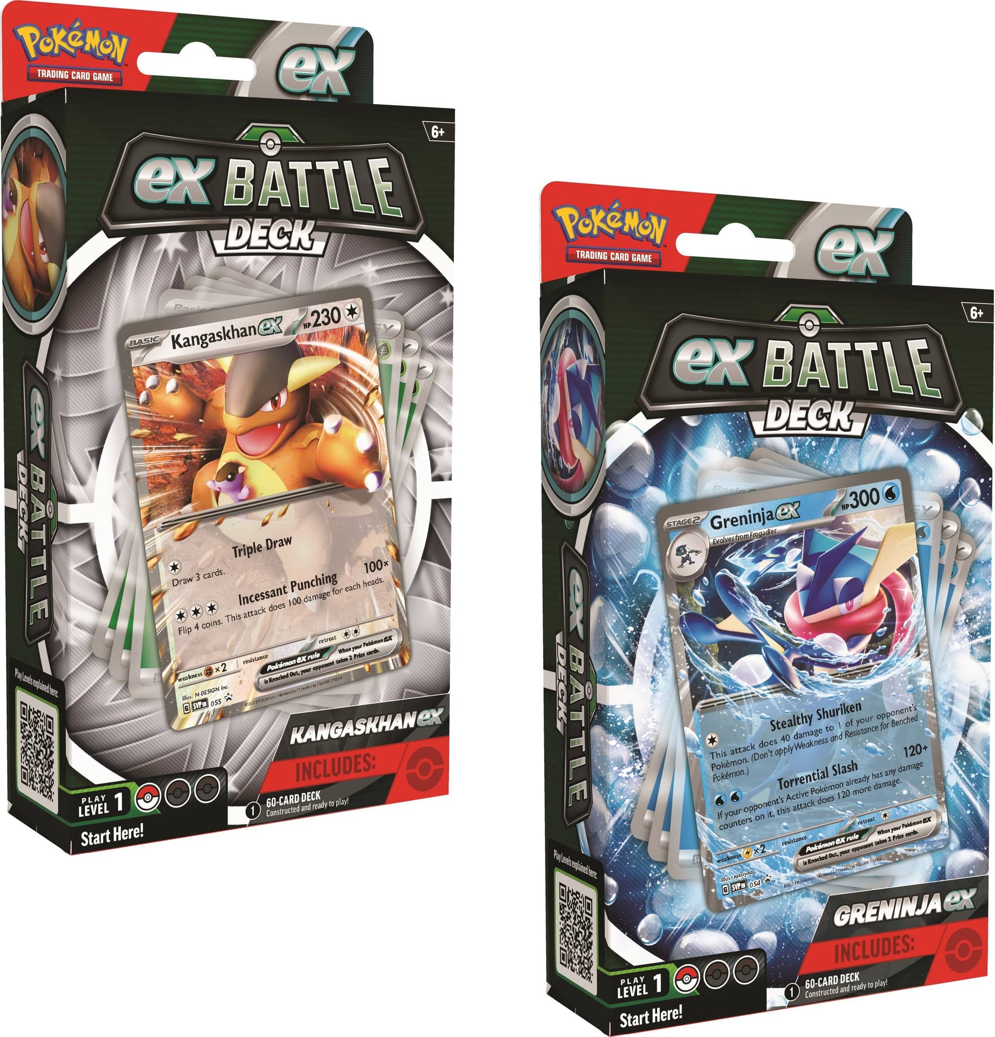 Pokemon Kangaskhan & Greninja ex Battle Deck Sett
