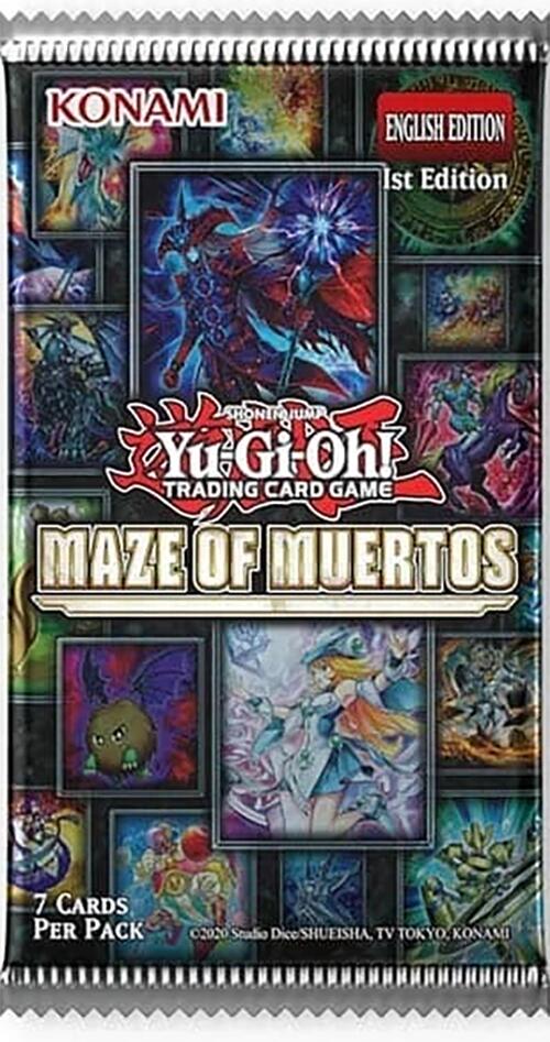 Yu-Gi-Oh! Maze of Muertos Booster Pakke