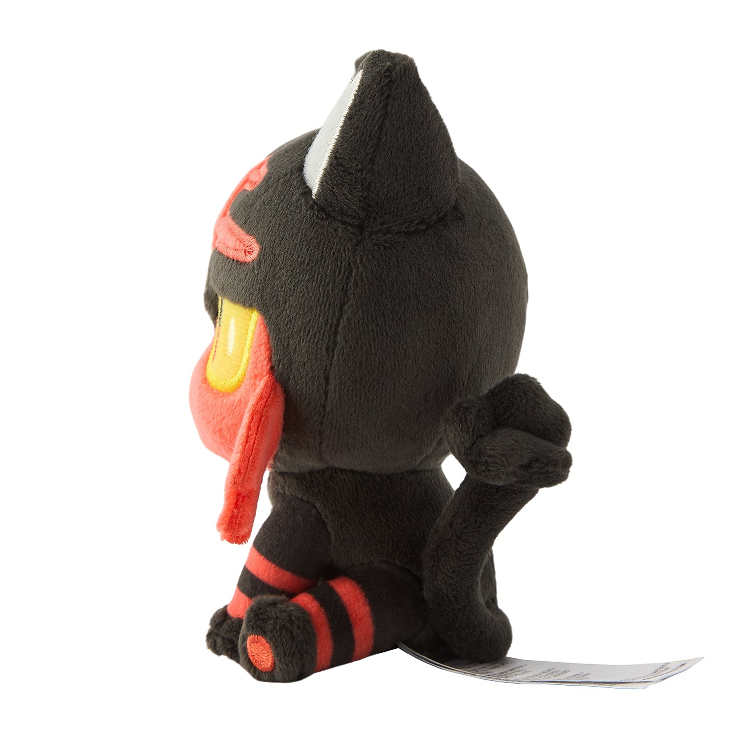 Litten Fit Plush fra Pokemon Center Japan, sett fra siden