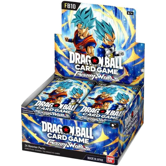 Dragon Ball Super CG Fusion World - Cross Force Booster Box (FB10)