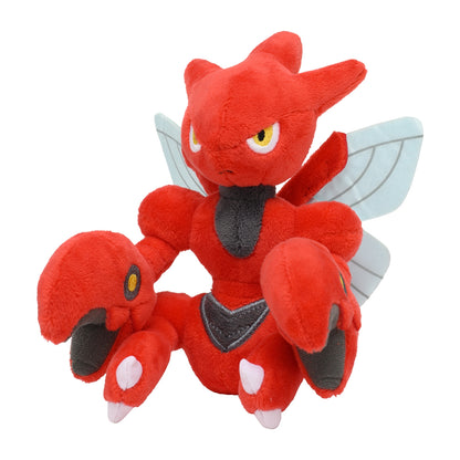 Scizor Fit Plush fra Pokemon Center Japan, sett forfra