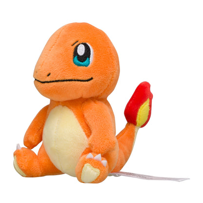 Charmander Fit Plush fra Pokemon Center Japan, sett forfra