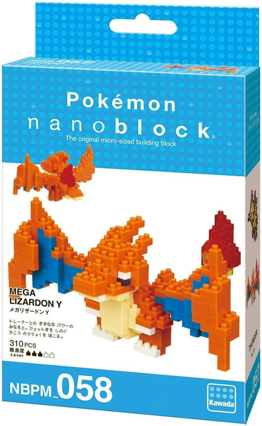Pokemon Nanoblock Mega Charizard Y Figur