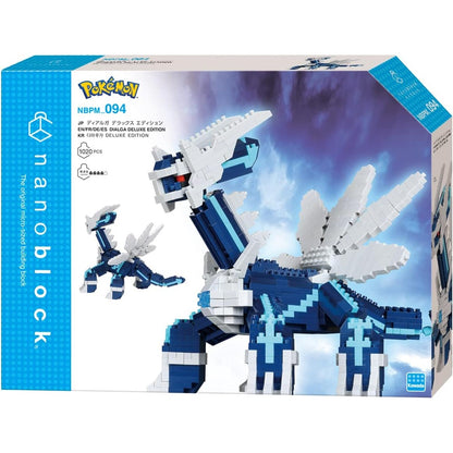 Pokemon Nanoblock DX Deluxe Dialga Figur