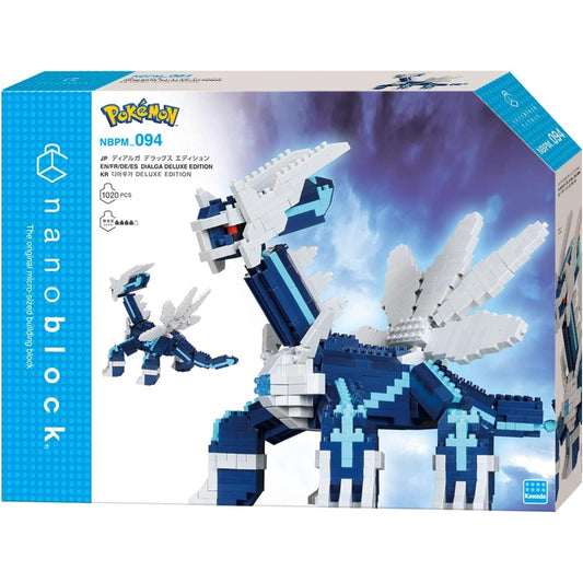 Pokemon Nanoblock DX Deluxe Dialga Figur