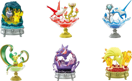 Pokemon Re-ment Gemstone Collection 1 Figurer (6 stk)