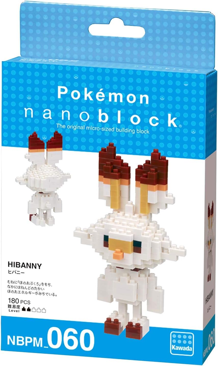 Pokemon Nanoblock Scorbunny Figur