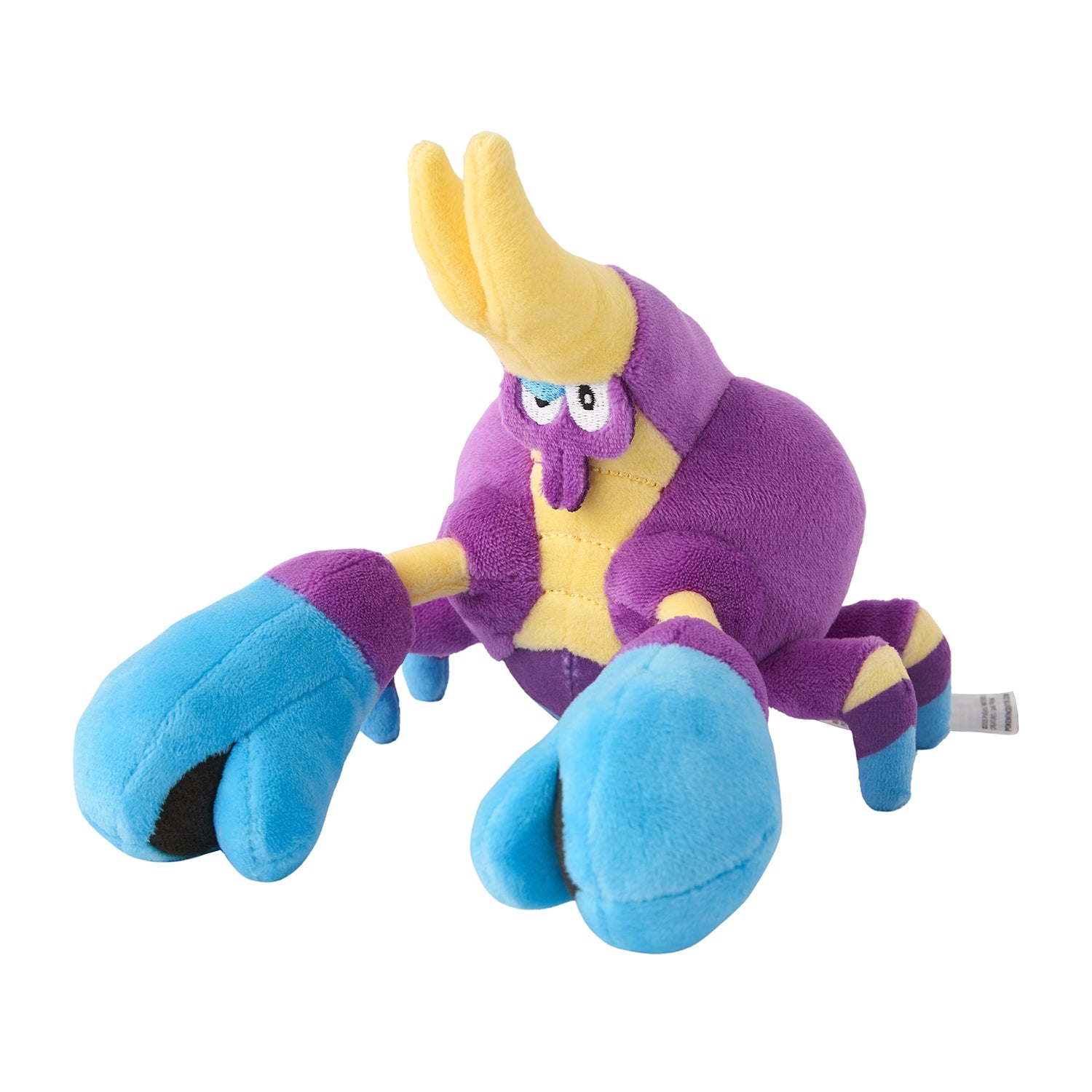 Crabrawler Fit Plush fra Pokemon Center Japan, sett forfra