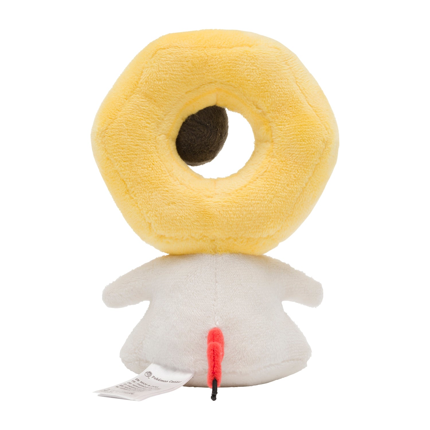 Meltan Fit Plush fra Pokemon Center Japan, sett bakfra