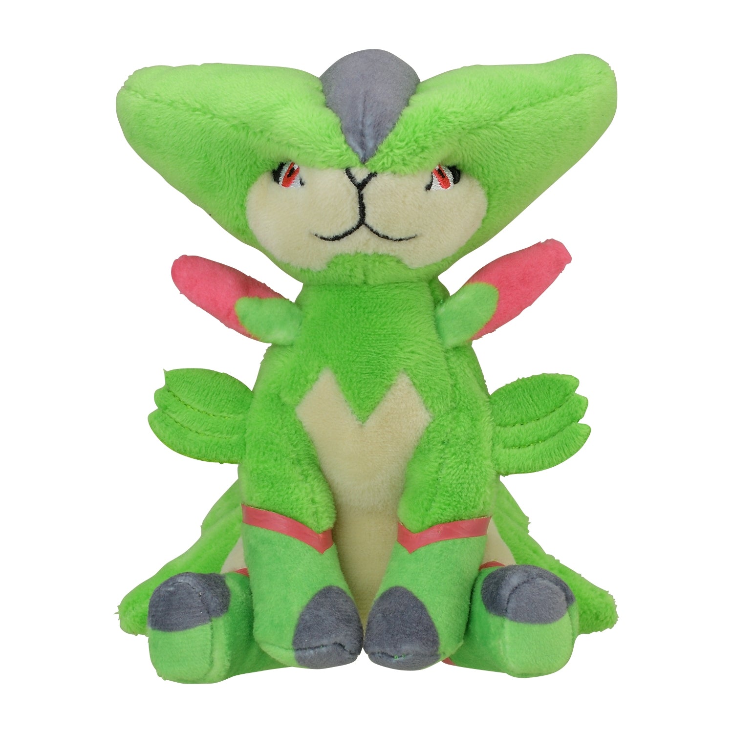 Virizion Fit Plush fra Pokemon Center Japan, sett forfra