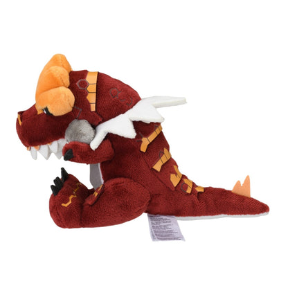 Tyrantrum Fit Plush fra Pokemon Center Japan, sett fra siden