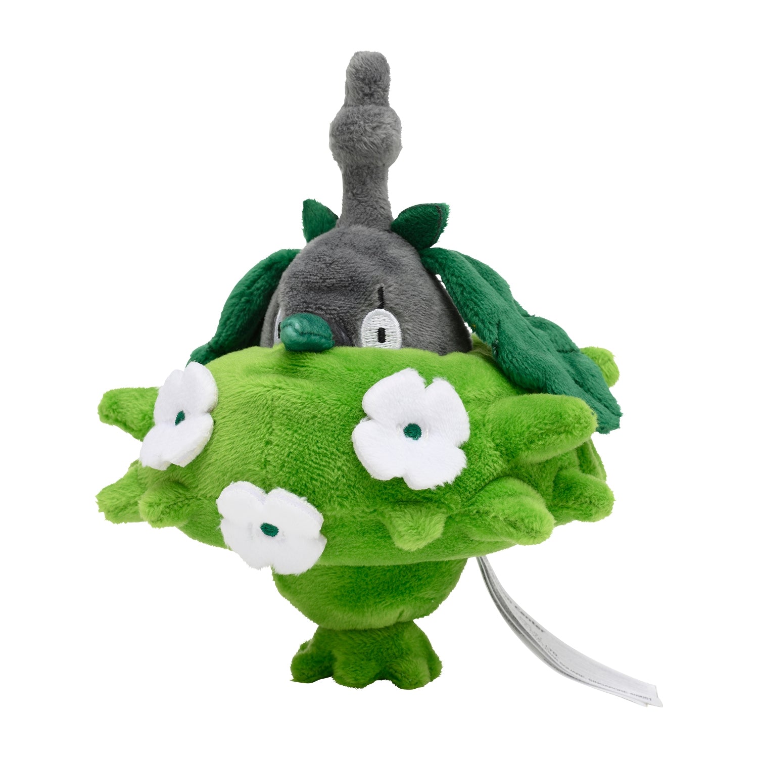 Wormadam (Plant Cloak) Fit Plush fra Pokemon Center Japan, sett forfra