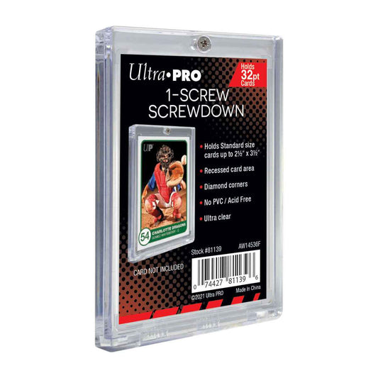 Ultra Pro Single-Screw Screwdown Holder