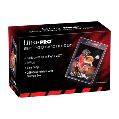 Ultra Pro Semi-Rigid Card Holder (200)