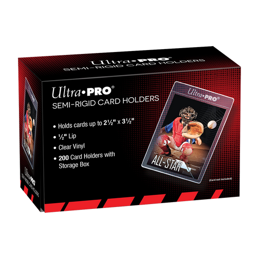Ultra Pro Semi-Rigid Card Holder (200)