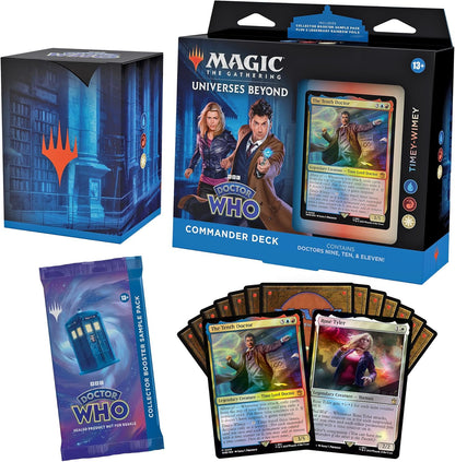 MTG Doctor Who Commander Deck Display (4 Decks)