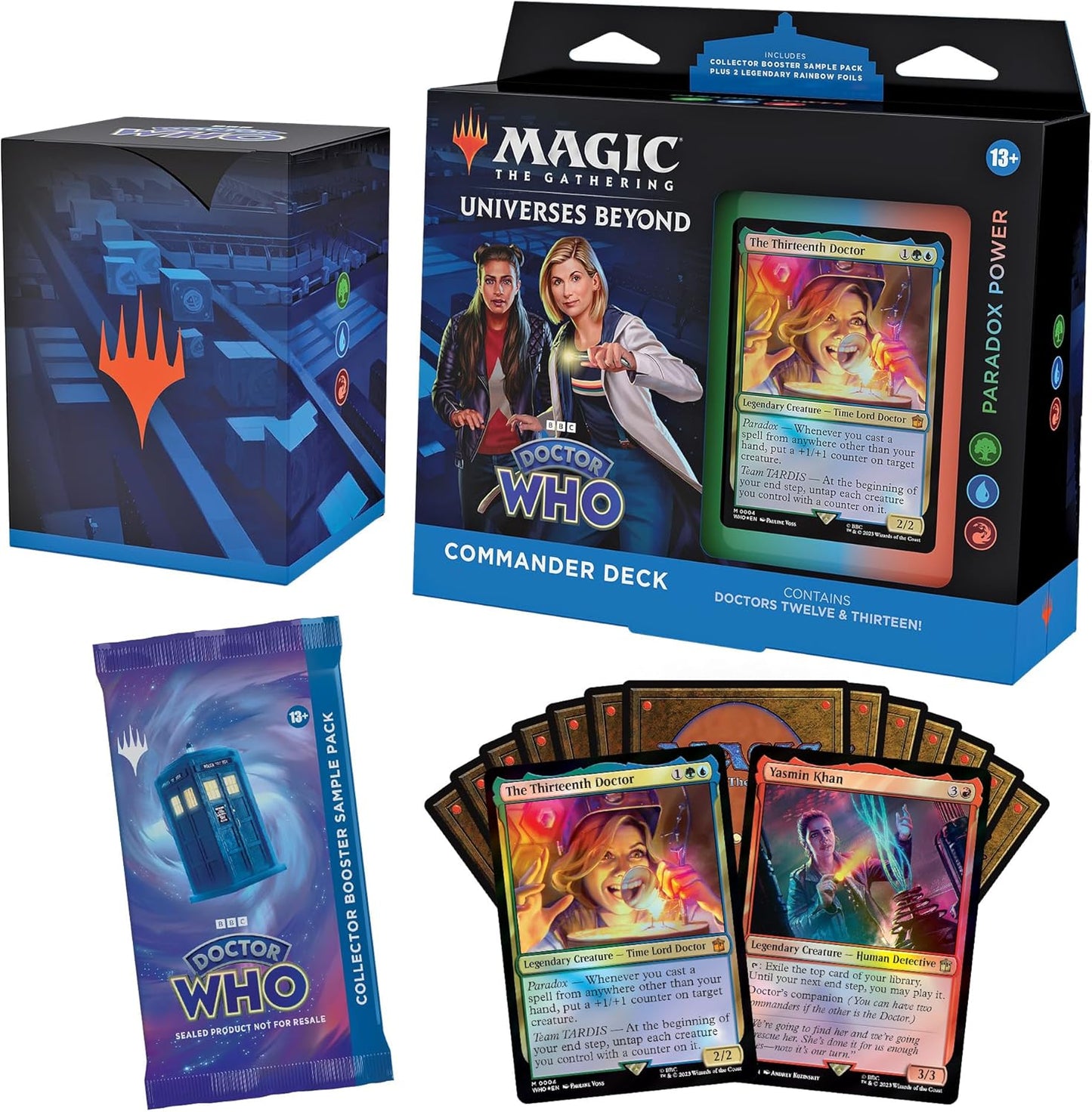 MTG Doctor Who Commander Deck Display (4 Decks)