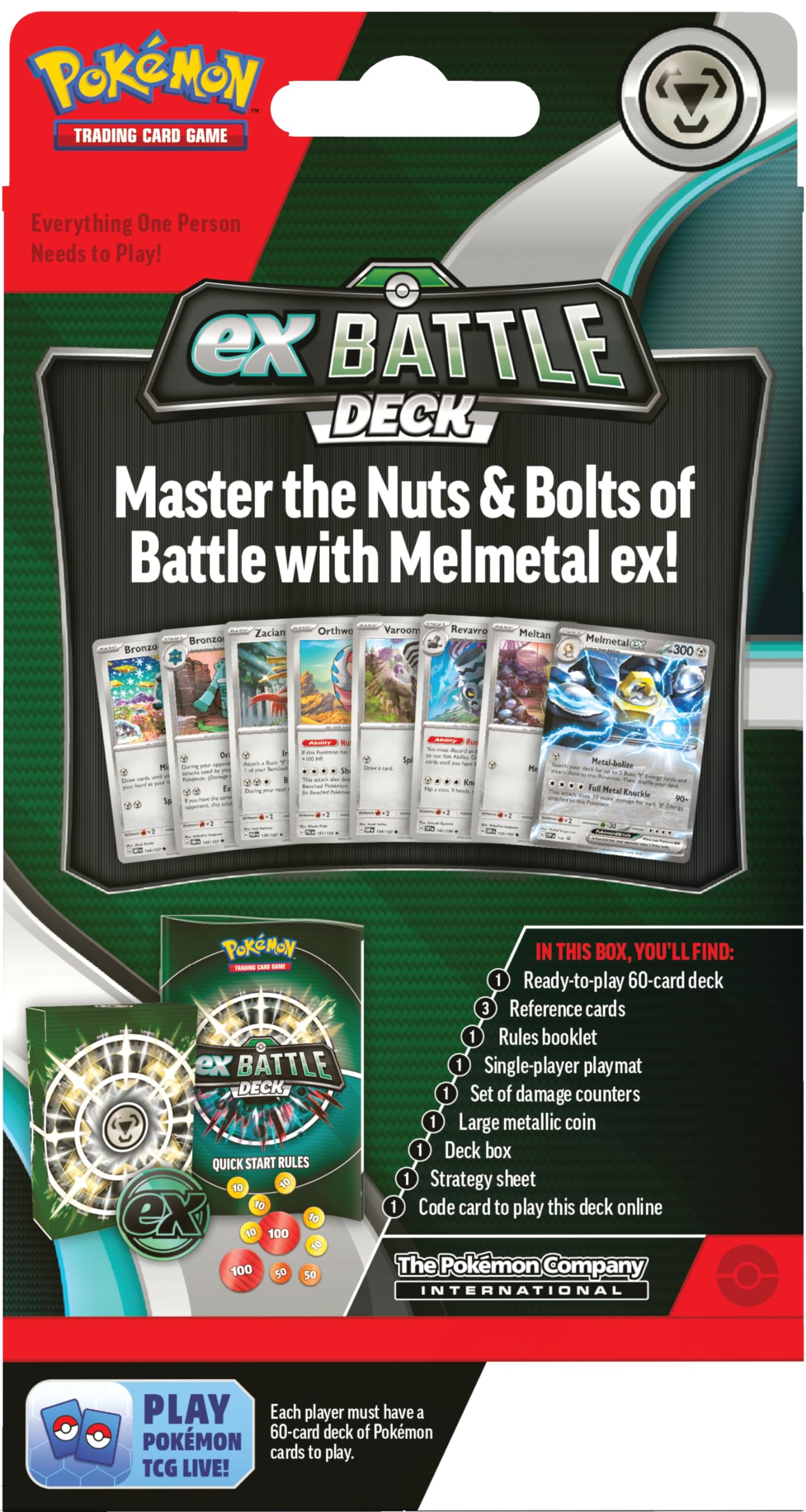 Pokemon ex Battle Deck – Melmetal / Houndoom (2 stk)