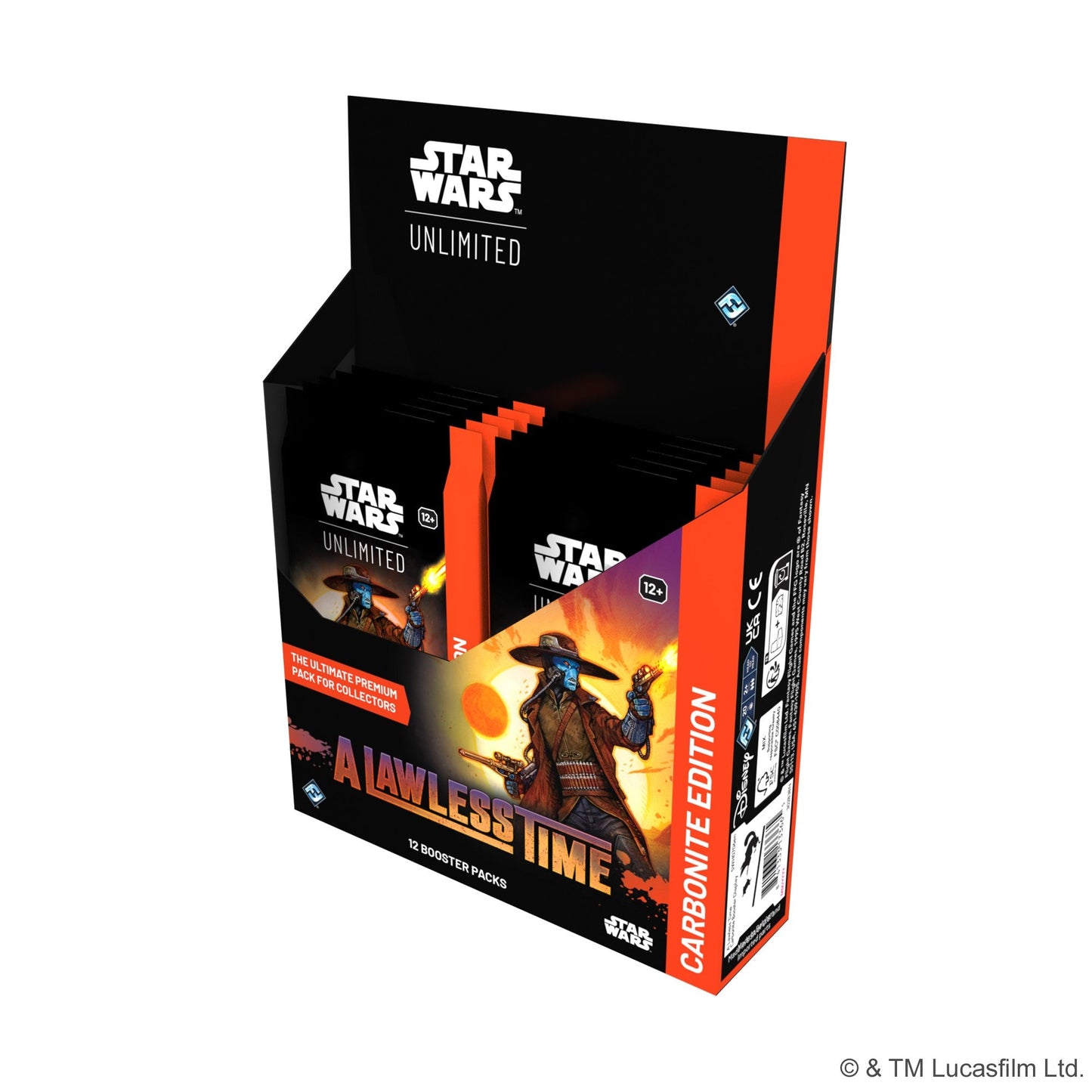 A Lawless Time Carbonite Edition displayet sett forfra