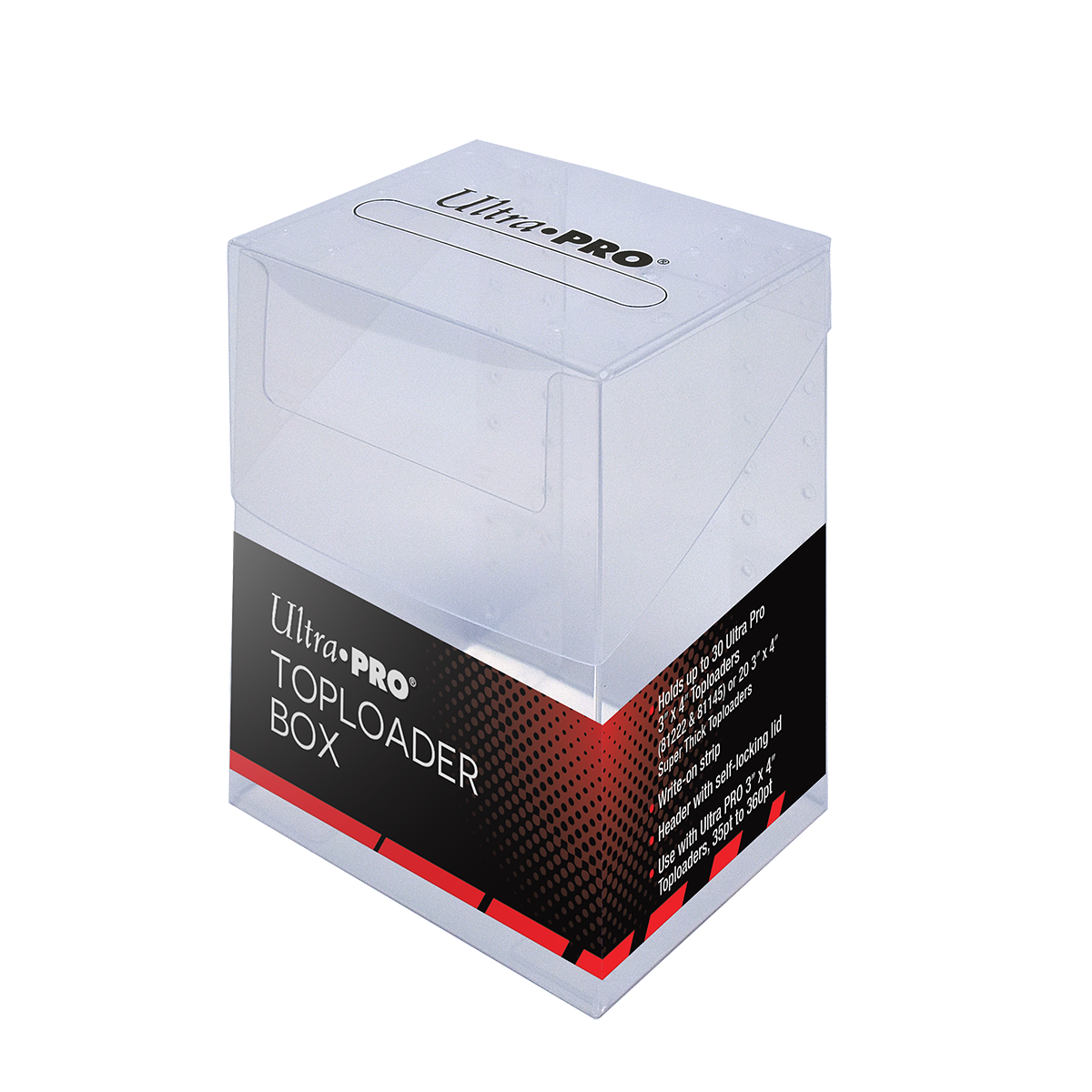 Ultra Pro Toploader Box, tom oppbevaringsboks for toploadere