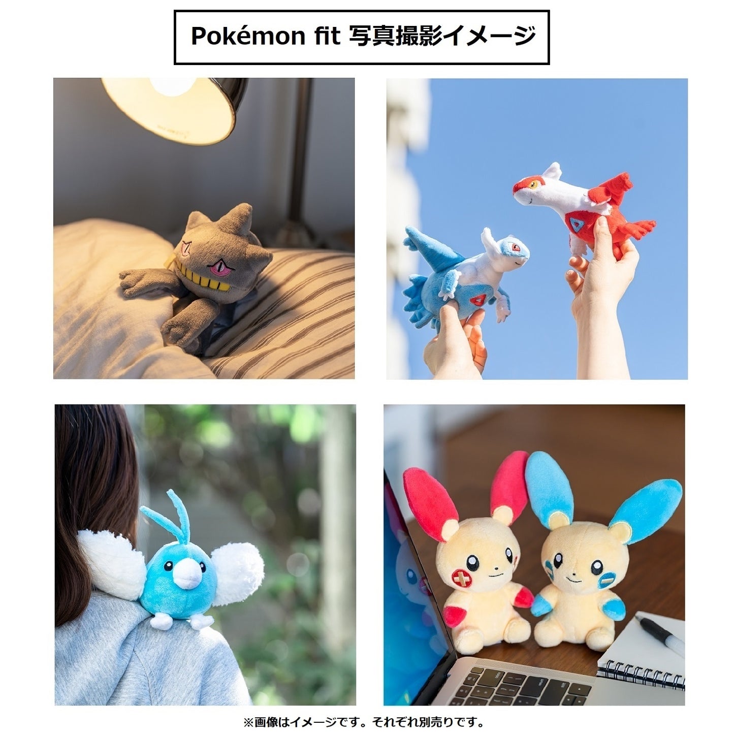 Pokemon Center Japan Clamperl Fit Plush