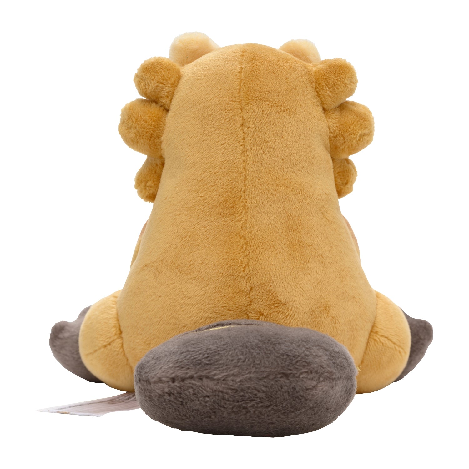 Bibarel Fit Plush fra Pokemon Center Japan, sett bakfra