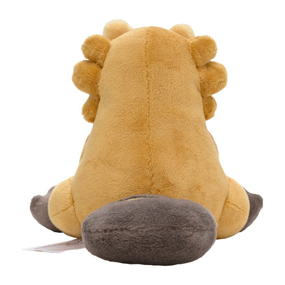 Bibarel Fit Plush fra Pokemon Center Japan, sett bakfra