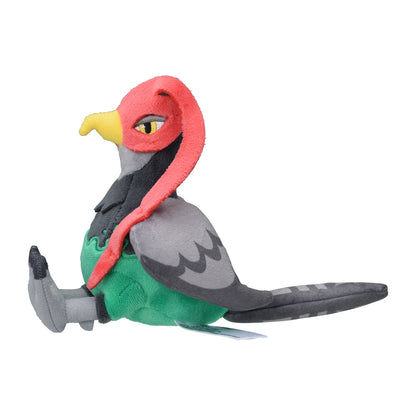Unfezant (Male) Fit Plush fra Pokemon Center Japan, sett fra siden