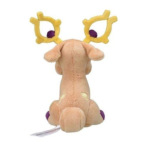Stantler Fit Plush fra Pokemon Center Japan, sett bakfra